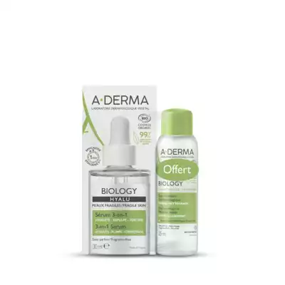 Aderma Biology Hyalu Sérum 3 En 1 Fl Pipette/30ml+eau Micellaire à SENNECEY-LÈS-DIJON